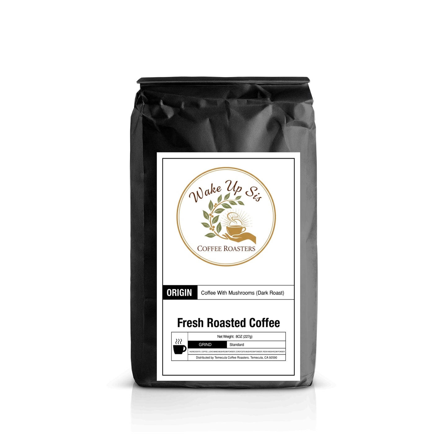 Coffee with Mushrooms Dark Roast